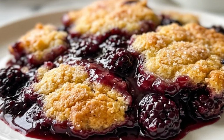 The Pioneer Women's Blackberry Cobbler