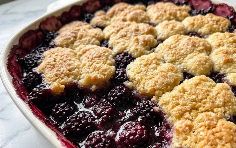 The Pioneer Women's Blackberry Cobbler