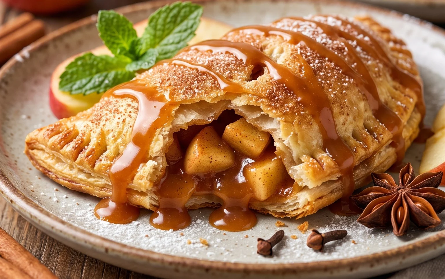 Caramel Apple Empanadas