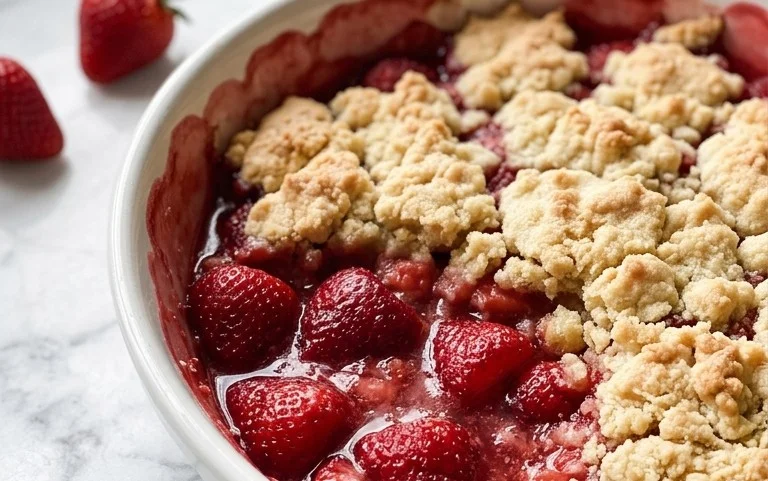 Strawberry Cobbler
