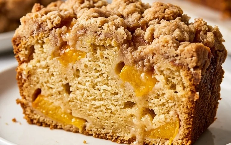 Peach Cobbler Pound Cake