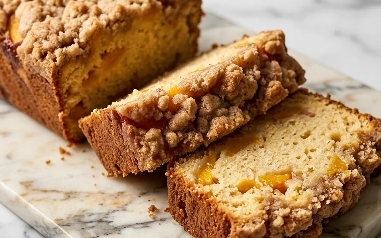 Peach Cobbler Pound Cake