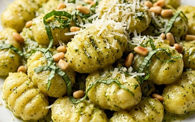 Creamy Pesto Gnocchi