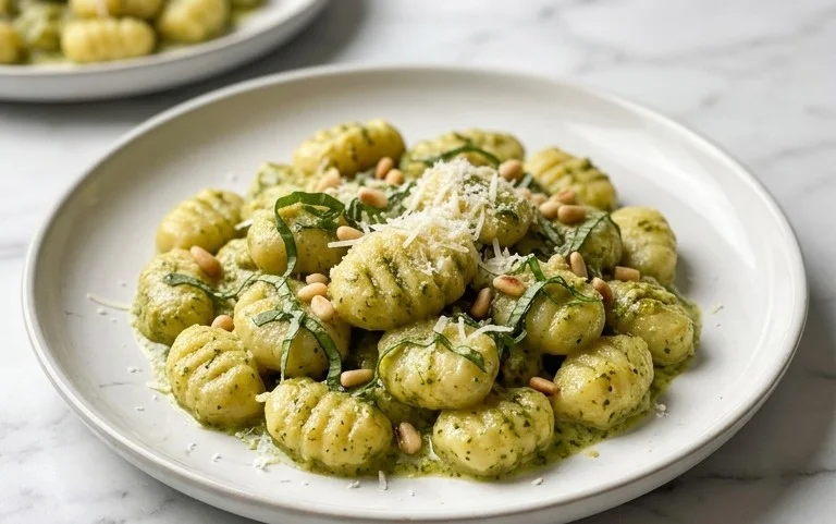 Creamy Pesto Gnocchi