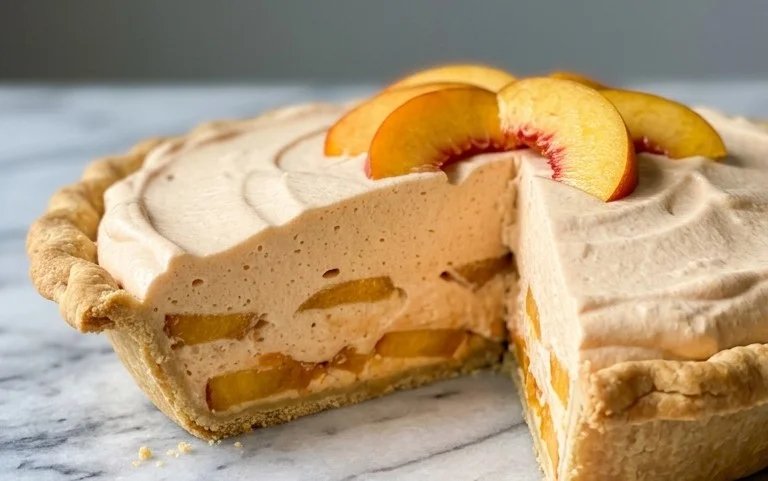 Peach Chiffon Pie