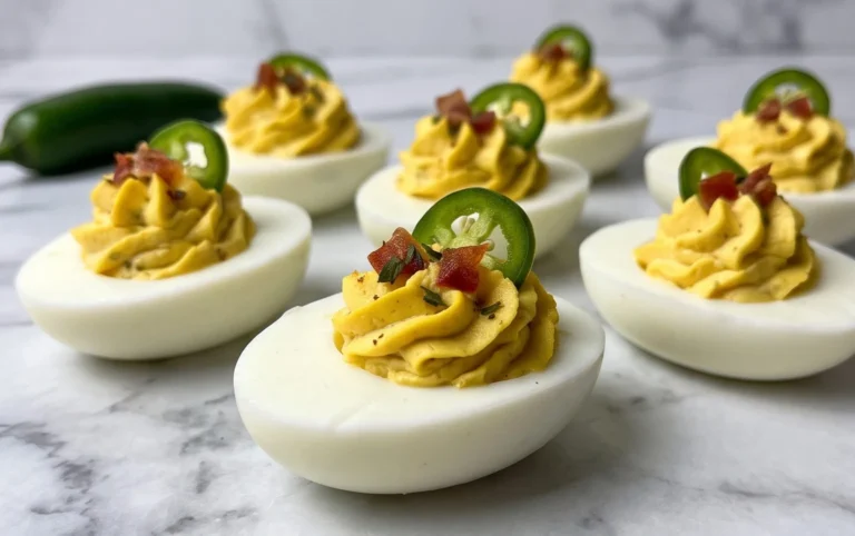 Jalapeno Popper Deviled Eggs