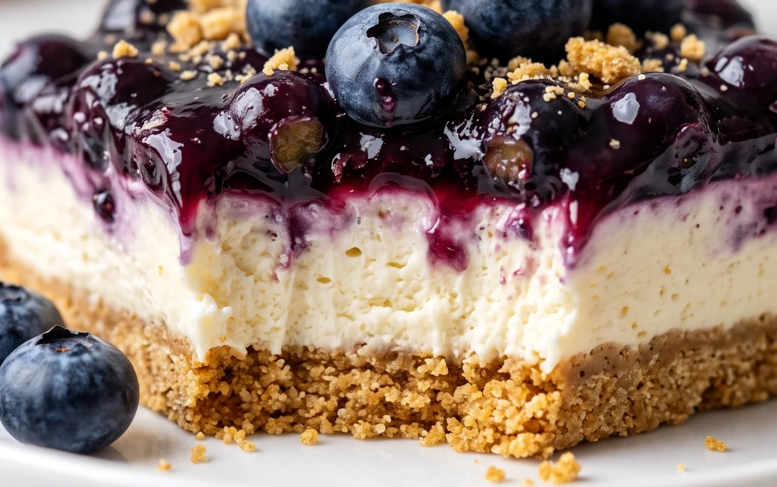 No-Bake Blueberry Yum Yum