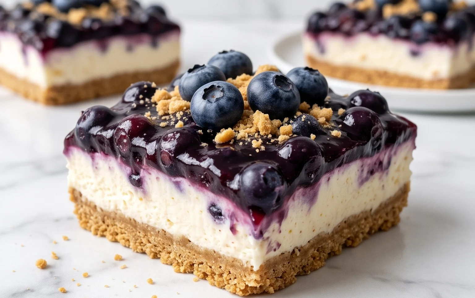 No-Bake Blueberry Yum Yum