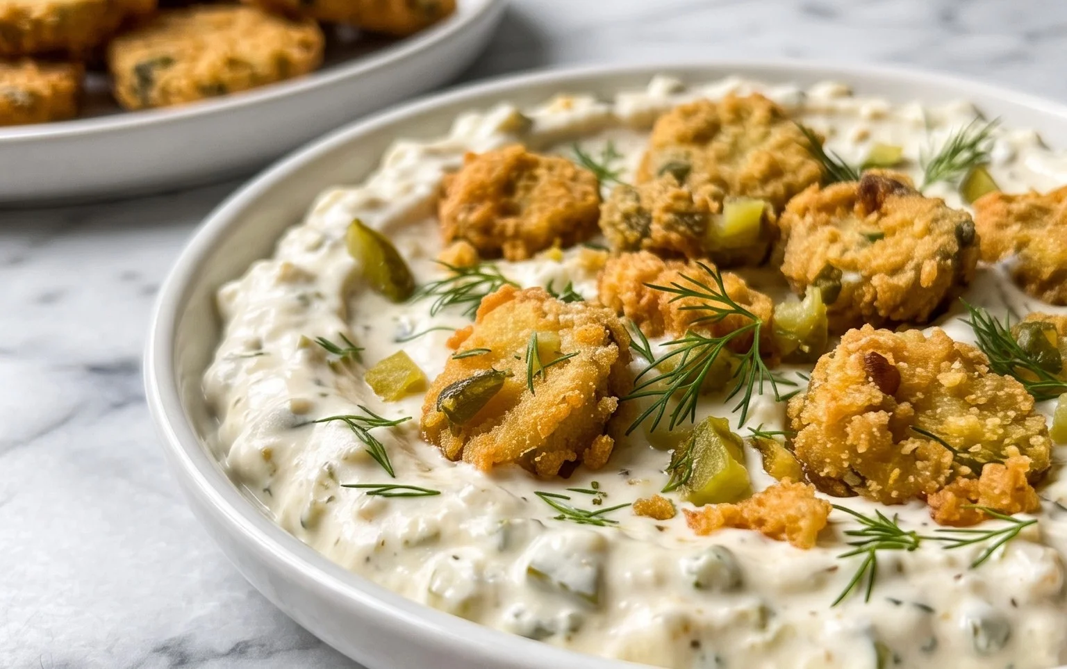 Easy Fried Pickle Dip (Dairy-Free Option)