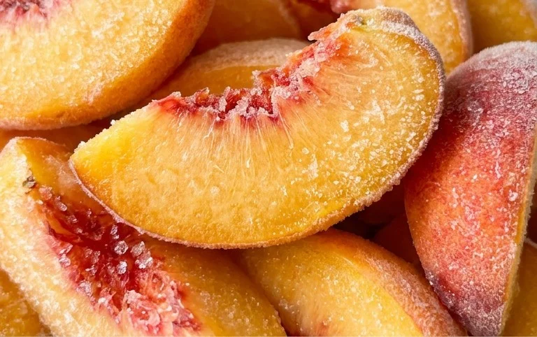 Freezing Peaches, How to Easily Freeze Peaches