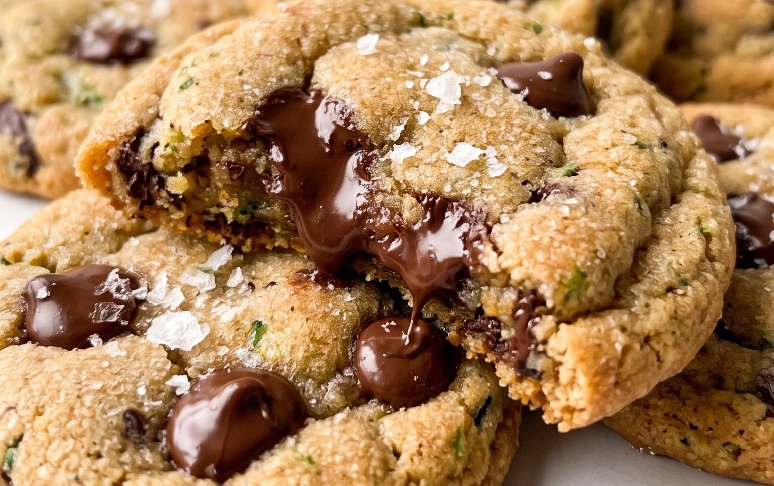 Zucchini Chocolate Chip Cookies