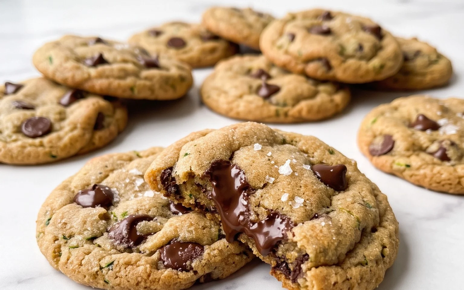 Zucchini Chocolate Chip Cookies