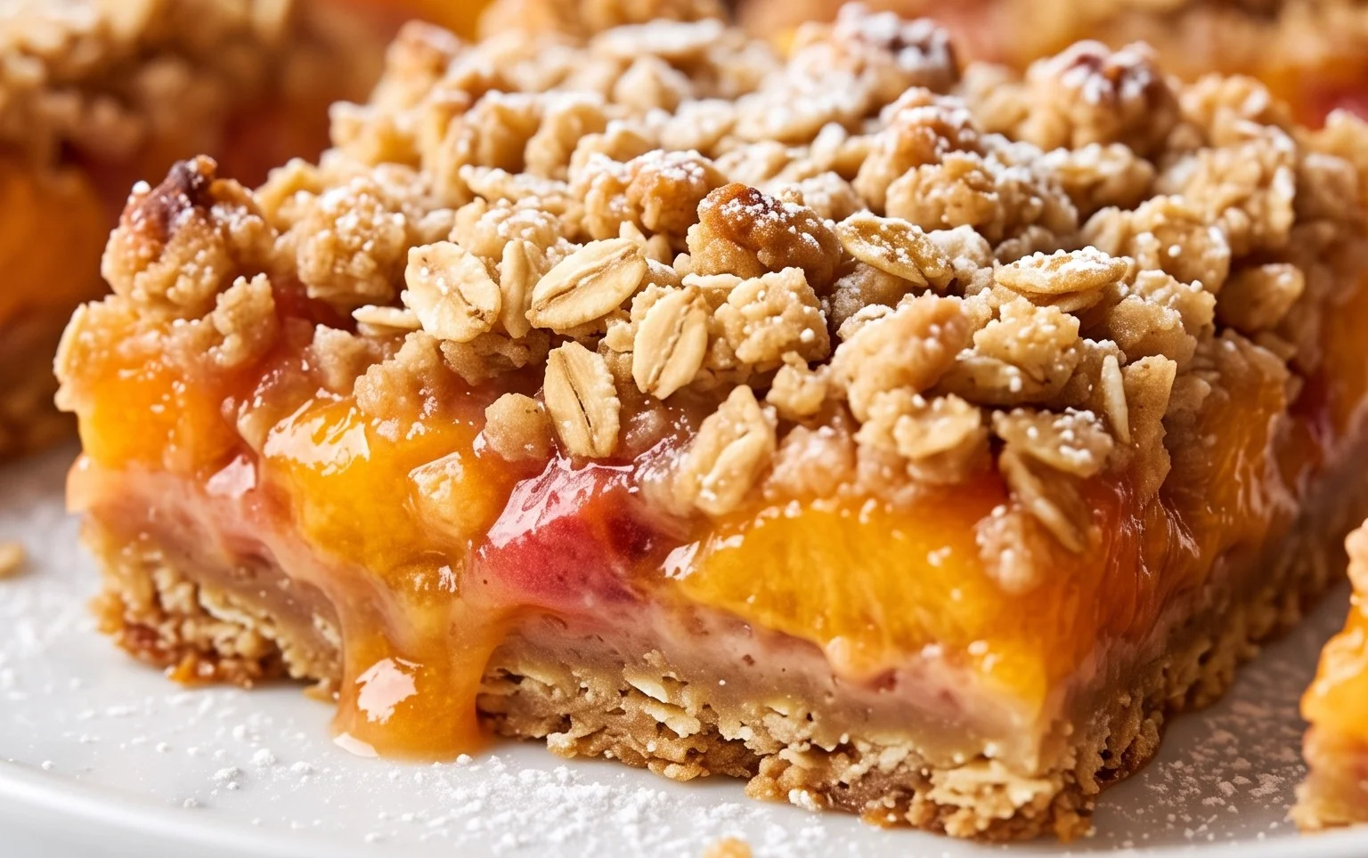 Fresh Peach Crum extractb Bars