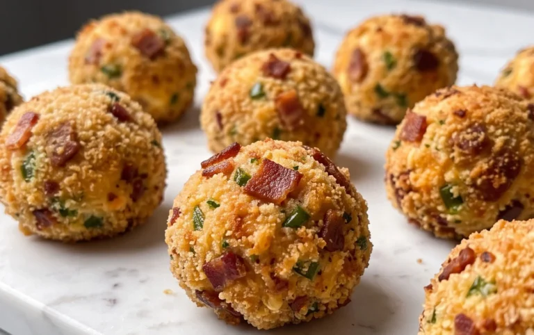 Beef Bacon Jalapeño Popper Cheese Balls