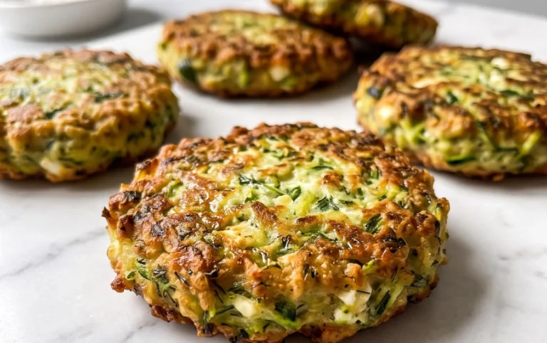 Kolokithokeftedes (Greek Zucchini Fritters)