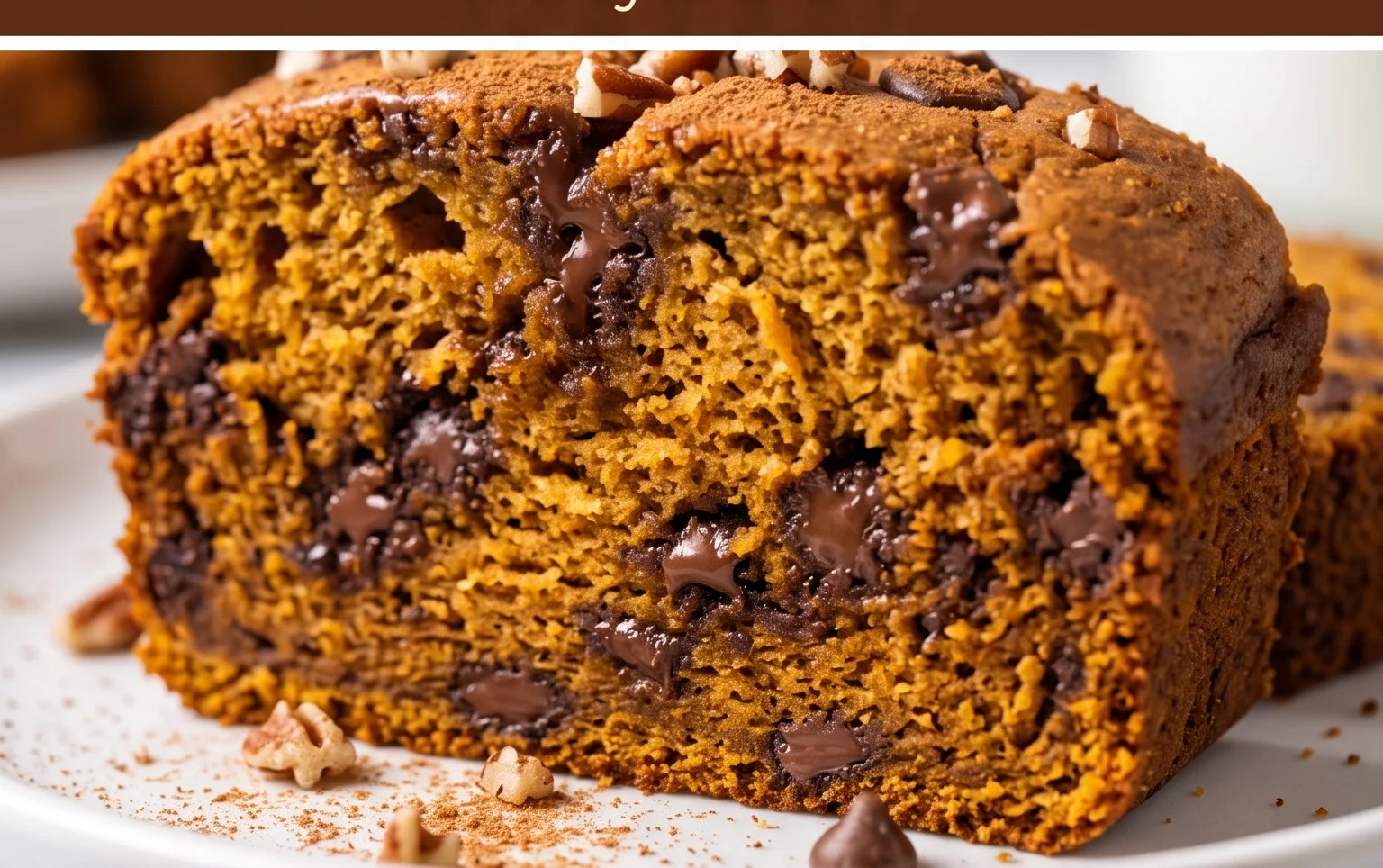 Pumpkin Chocolate Chip Bread