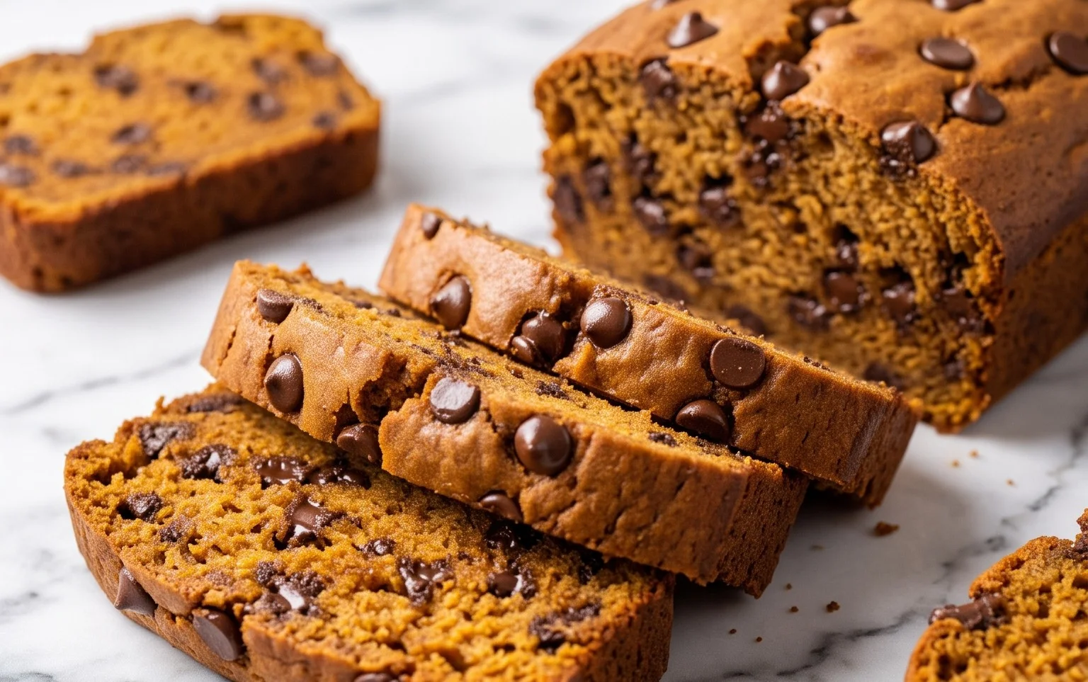 Pumpkin Chocolate Chip Bread