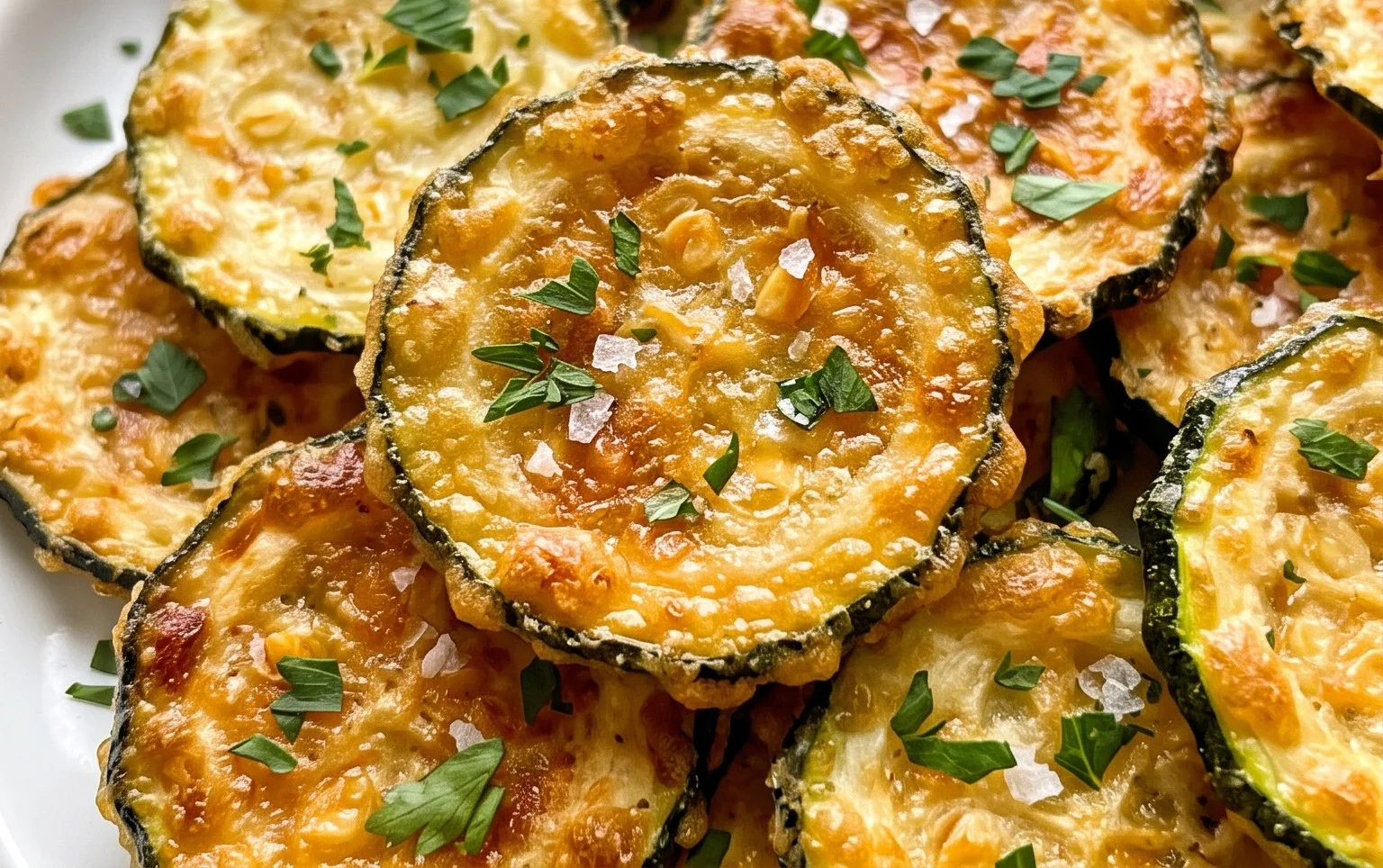 Crispy Baked Zucchini Chips