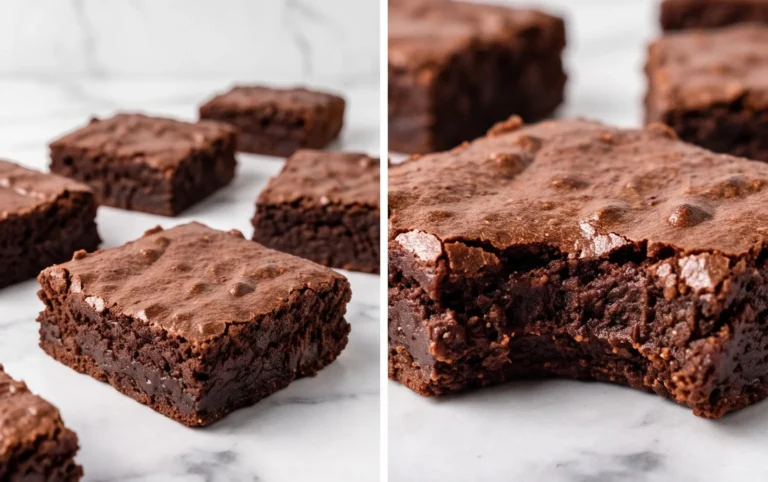 Flourless Chickpea Brownies (Vegan & Gluten Free)