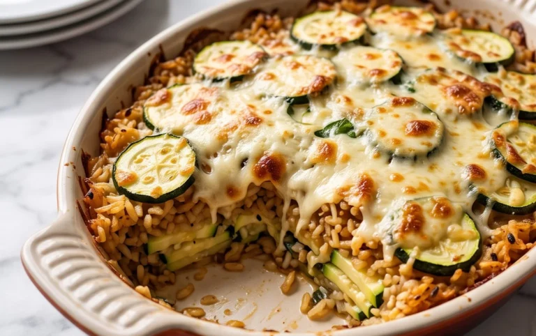 Julia Child's Zucchini and Rice Gratin (Tian de Courgettes au Riz)