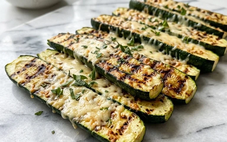 Grilled Zucchini with Parmesan
